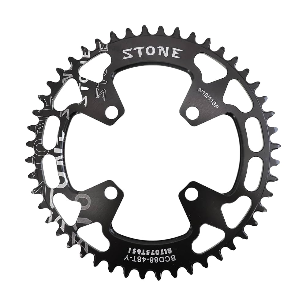 Amazon | DJC Stone ラウンド自転車チェーンリング 88BCD シマノ